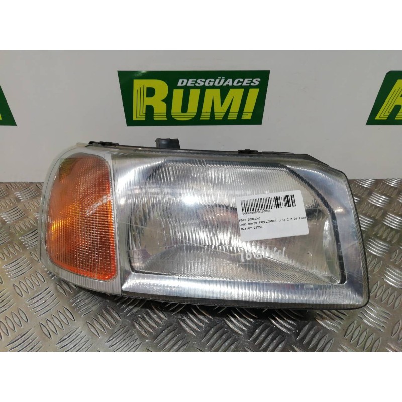 Recambio de faro derecho para land rover freelander (ln) 2.0 di familiar (72kw) referencia OEM IAM 67722750 VALEO 