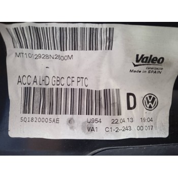 Recambio de calefaccion entera normal para seat leon (5f1) fr referencia OEM IAM 5F1819152A M035228J 5Q0907511A