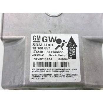 Recambio de centralita airbag para opel astra h berlina enjoy referencia OEM IAM 327963935 13188857, 402985A3 