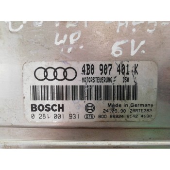 Recambio de centralita motor uce para audi a6 berlina (4b2) 2.5 tdi referencia OEM IAM 4B0907401K 0281001931 