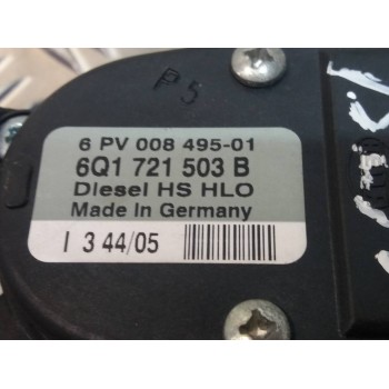 Recambio de potenciometro pedal para seat ibiza (6l1) fresh referencia OEM IAM 6PV00849501 6Q1721503B 
