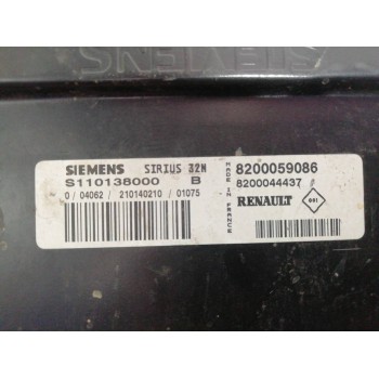 Recambio de centralita motor uce para renault scenic (ja..) 1.4 16v fairway referencia OEM IAM 8200059086 8200044437 S110138000