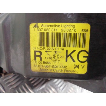 Recambio de faro derecho para honda civic berlina 3 (ep1/2) 1.4i ls referencia OEM IAM 33101S5TG010M2 1307022311 