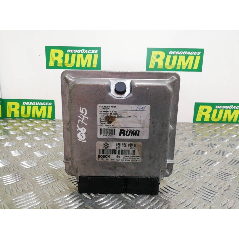 Recambio de centralita motor uce para volkswagen passat berlina (3b2) comfortline syncro / 4motion referencia OEM IAM 038906019A