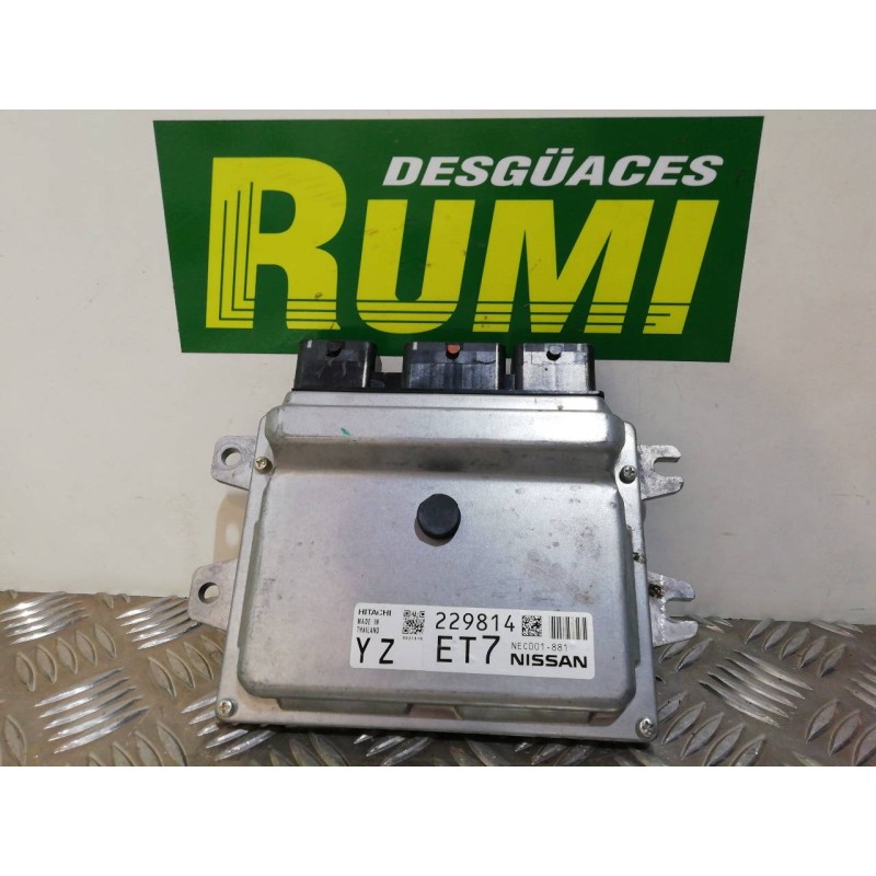 Recambio de centralita motor uce para nissan micra (k13) n-tec referencia OEM IAM NEC0001-881 229814 
