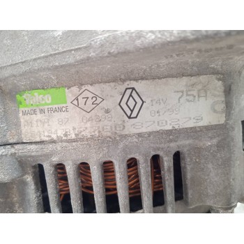 Recambio de alternador para renault clio ii fase i (b/cbo) 1.4 alize referencia OEM IAM 7700870279 2541947B 