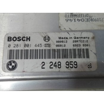 Recambio de centralita motor uce para bmw serie 3 berlina (e46) 320d referencia OEM IAM 2248959 0281001445 