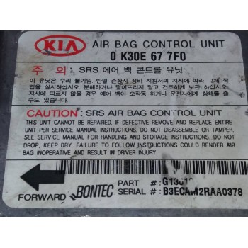 Recambio de centralita airbag para kia rio ls berlina (5-ptas.) referencia OEM IAM 0K30E677F0 0K30E677F0 