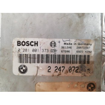 Recambio de centralita motor uce para bmw serie 5 berlina (e39) 525tds referencia OEM IAM 2247072 0281001373 