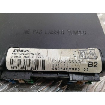 Recambio de centralita check control para peugeot 206 berlina x-line refri referencia OEM IAM 9626460880 S105872300G 