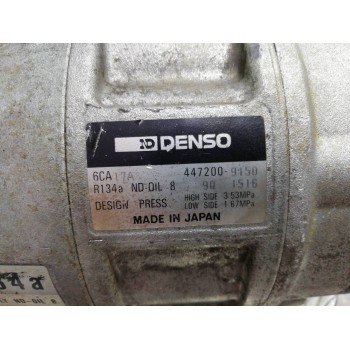 Recambio de compresor aire acondicionado para opel vectra b berlina básico (1999) referencia OEM IAM 4472009150  