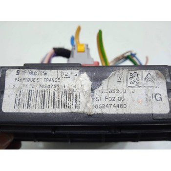 Recambio de caja reles / fusibles para citroën c3 1.4 hdi x referencia OEM IAM 9652474480  