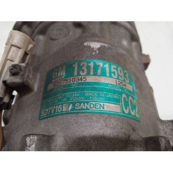 Recambio de compresor aire acondicionado para opel vectra c berlina comfort referencia OEM IAM 13171593  
