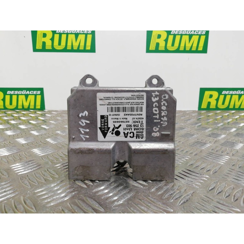 Recambio de centralita airbag para opel corsa d catch me referencia OEM IAM 13256903 327963935 