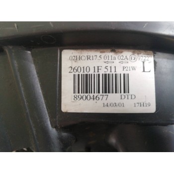 Recambio de faro derecho para nissan micra (k11) comfort referencia OEM IAM 260101F511 89004677 