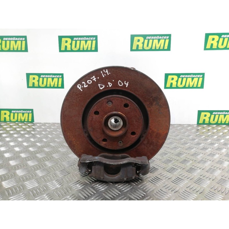 Recambio de mangueta delantera derecha para peugeot 207 sport referencia OEM IAM   