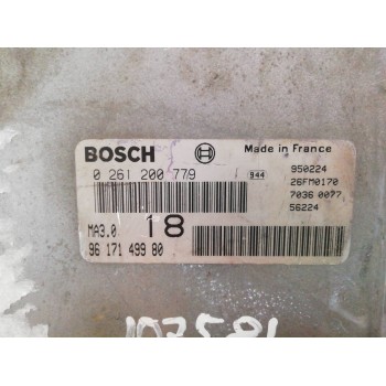 Recambio de centralita motor uce para citroën zx 1,4 armonia referencia OEM IAM 9617149980 0261200779 