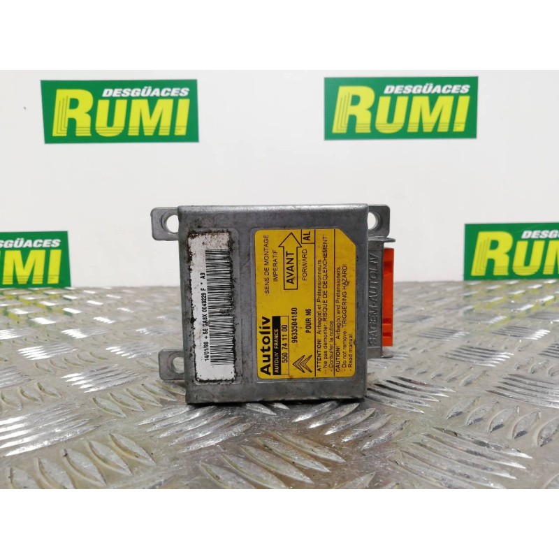 Recambio de centralita airbag para citroën xsara berlina 1.9 d sx referencia OEM IAM 9633504180 550741100 