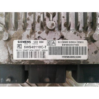 Recambio de centralita motor uce para citroën c3 1.4 hdi exclusive referencia OEM IAM 9653447480 5WS40110CT 9648624280