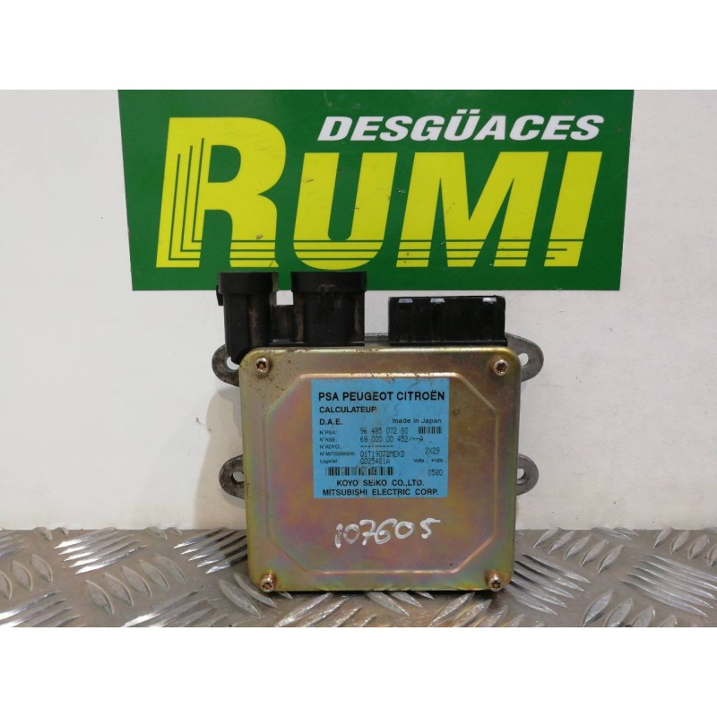 Recambio de centralita check control para citroën c3 hdi 90 sx referencia OEM IAM 9648507280 6900000452A Q1T19072MEKD , Q1T19072