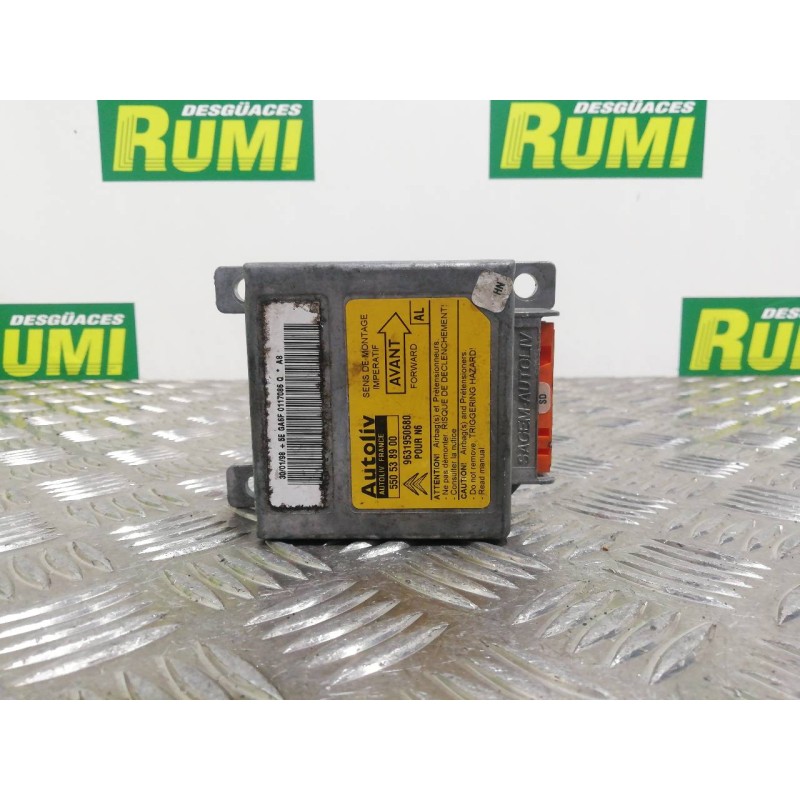 Recambio de centralita airbag para citroën xsara berlina 1.4 satisfaction referencia OEM IAM 9631950680 550538900 