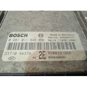 Recambio de centralita motor uce para nissan primera berlina (p12) acenta referencia OEM IAM 0281011646 8200391966 8200460391