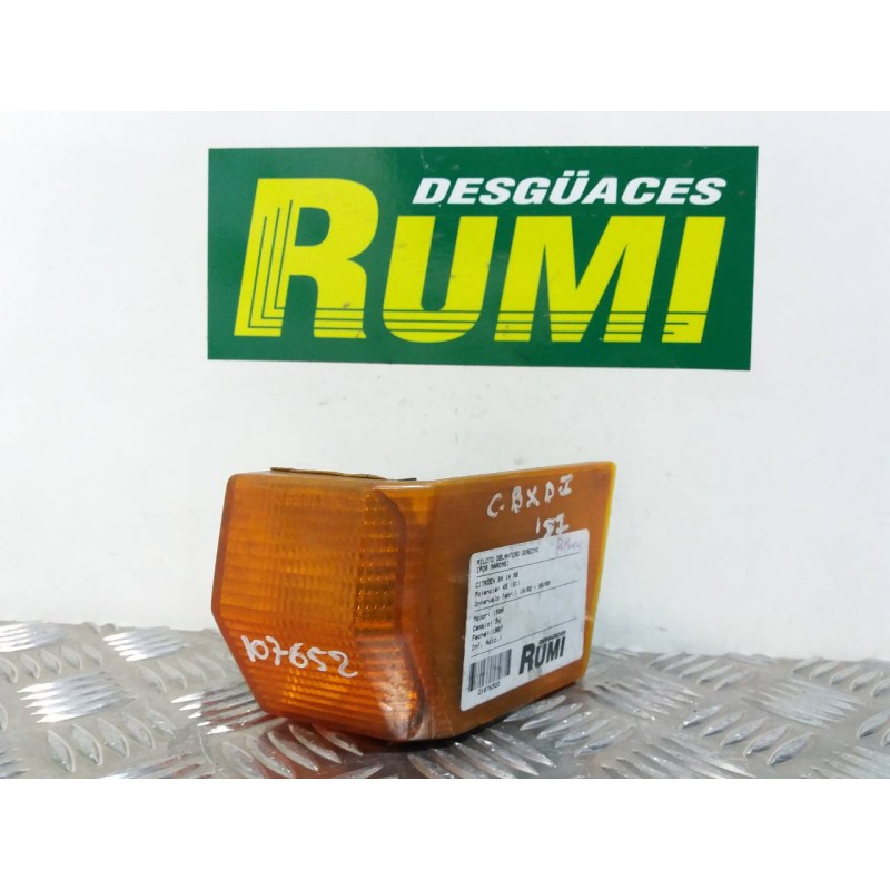 Recambio de piloto delantero derecho para citroën bx berlina 14 básico referencia OEM IAM   