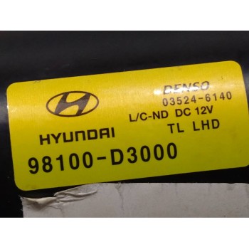 Recambio de motor limpia delantero para hyundai tucson 1.7 crdi cat referencia OEM IAM 98100D3000  