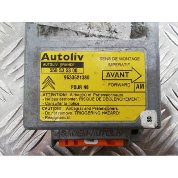 Recambio de centralita airbag para citroën xsara berlina 1.6 16v tonic referencia OEM IAM 9633621380 550535300 