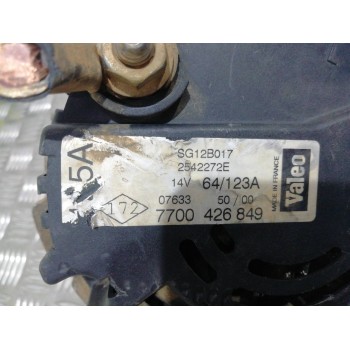 Recambio de alternador para renault laguna ii (bg0) authentique referencia OEM IAM 7700426849 SG12B017 2542272E
