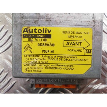 Recambio de centralita airbag para citroën xsara berlina 1.4 satisfaction referencia OEM IAM 9636894280 550741100 