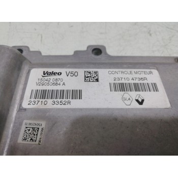 Recambio de centralita motor uce para renault clio iv technofeel referencia OEM IAM 237104736R  