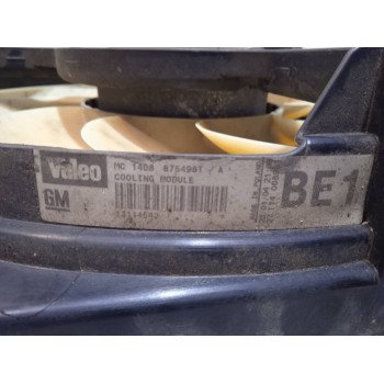 Recambio de electroventilador para opel vectra c berlina club referencia OEM IAM 13114370 874648L 13114542 875498T 870705P