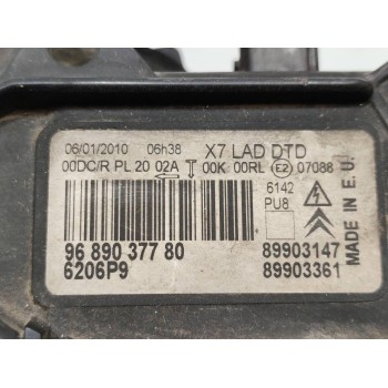 Recambio de faro derecho para citroën c5 berlina referencia OEM IAM 9689037780  