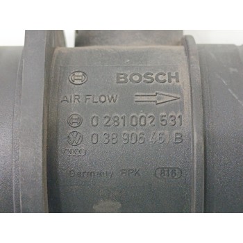 Recambio de caudalimetro para seat leon (1p1) reference referencia OEM IAM 038906461B 0281002531  