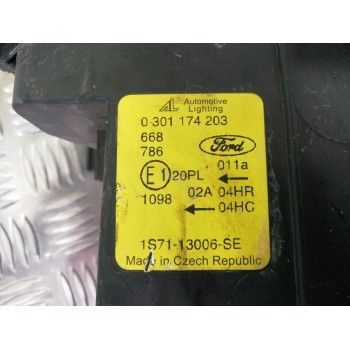 Recambio de faro izquierdo para ford mondeo berlina (ge) ambiente (06.2003) (d) referencia OEM IAM 1S7113006SE 0301174203 