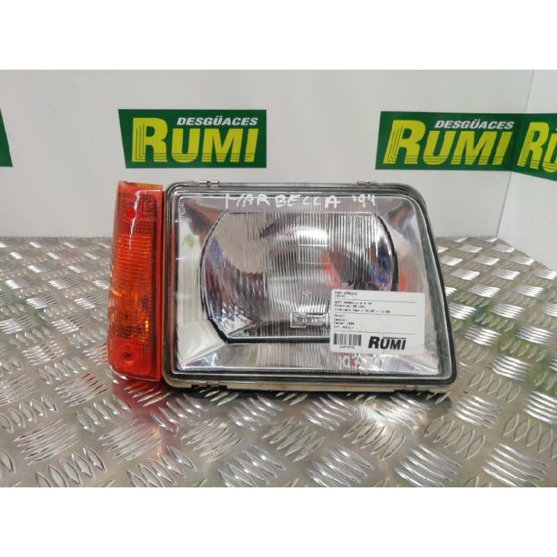 Recambio de faro derecho para seat marbella ce referencia OEM IAM   