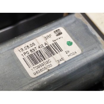 Recambio de elevalunas delantero derecho para seat leon (1p1) reference referencia OEM IAM 1P0867436  