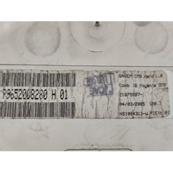 Recambio de cuadro instrumentos para citroën c3 1.4 hdi magic referencia OEM IAM 9652008280  