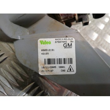 Recambio de faro antiniebla derecho para opel astra f berlina básico referencia OEM IAM 67807045  