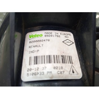 Recambio de faro antiniebla derecho para renault clio grandtour dynamique referencia OEM IAM 8200002470 89201782 89201782RH , 89