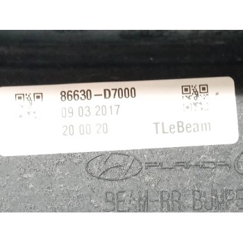 Recambio de refuerzo paragolpes trasero para hyundai tucson 1.7 crdi cat referencia OEM IAM 86630D7000  
