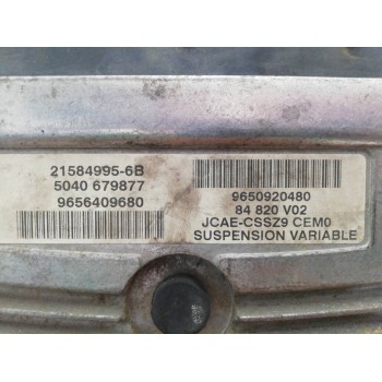 Recambio de centralita suspension para peugeot 607 (s2) básico referencia OEM IAM 9656409680 9650920480 