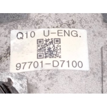 Recambio de compresor aire acondicionado para hyundai tucson 1.7 crdi cat referencia OEM IAM 97701D7100  