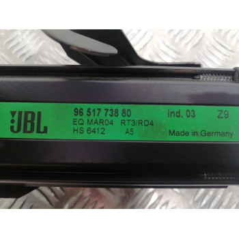 Recambio de sistema audio / radio cd para peugeot 607 (s2) básico referencia OEM IAM 9651773880  