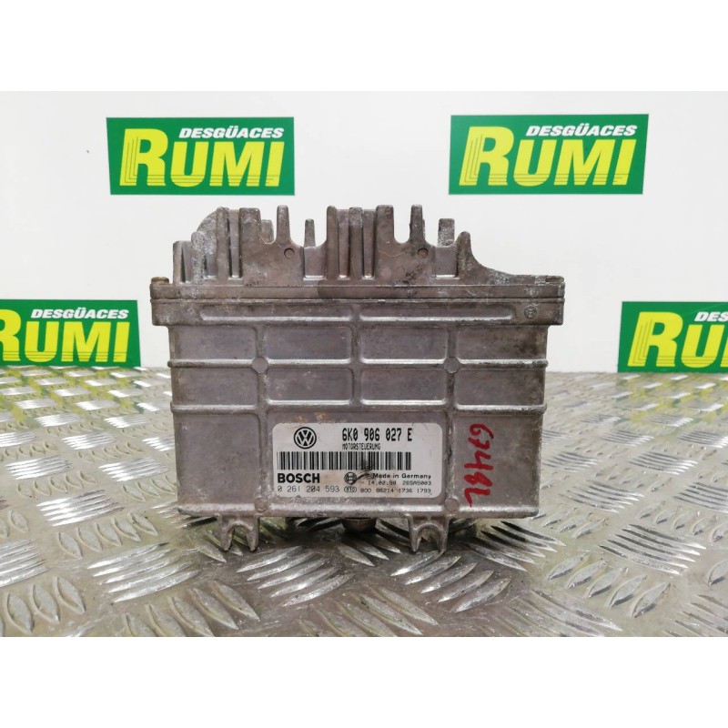 Recambio de centralita motor uce para seat ibiza (6k) básico referencia OEM IAM 6K0906027E 0261204593 