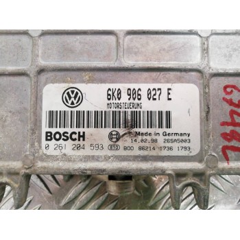 Recambio de centralita motor uce para seat ibiza (6k) básico referencia OEM IAM 6K0906027E 0261204593 