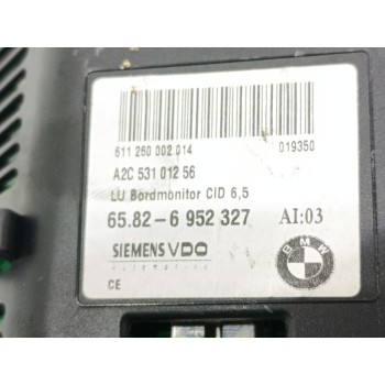 Recambio de pantalla multifuncion para bmw serie 5 berlina (e60) 535d referencia OEM IAM 65826952327  