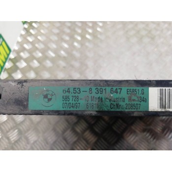 Recambio de condensador / radiador aire acondicionado para bmw serie 5 berlina (e39) 523i referencia OEM IAM 8391647  