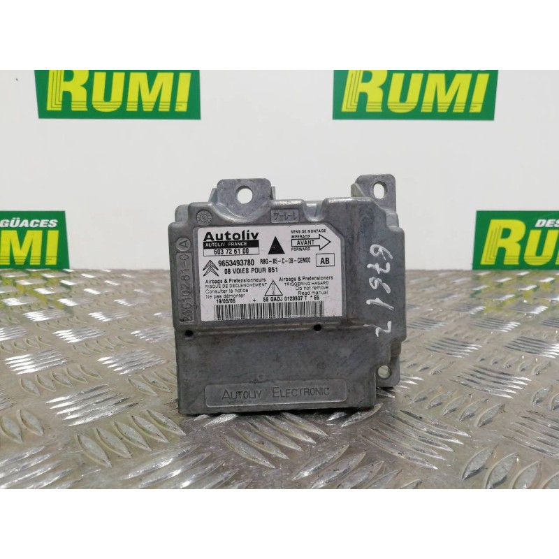 Recambio de centralita airbag para citroën c4 berlina collection referencia OEM IAM 9653493780 603726100 